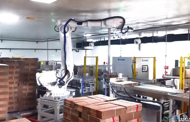 包裝行業開箱機自動上箱系統