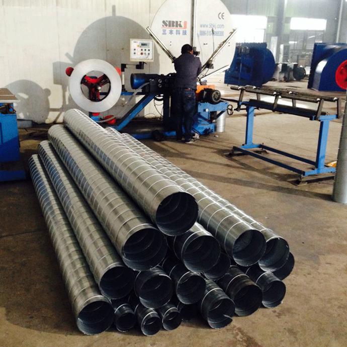 江蘇清風(fēng)通用機(jī)械 專業(yè)螺旋風(fēng)管廠家，鍍鋅風(fēng)管直銷，高清細(xì)節(jié)圖與設(shè)備銷售一覽